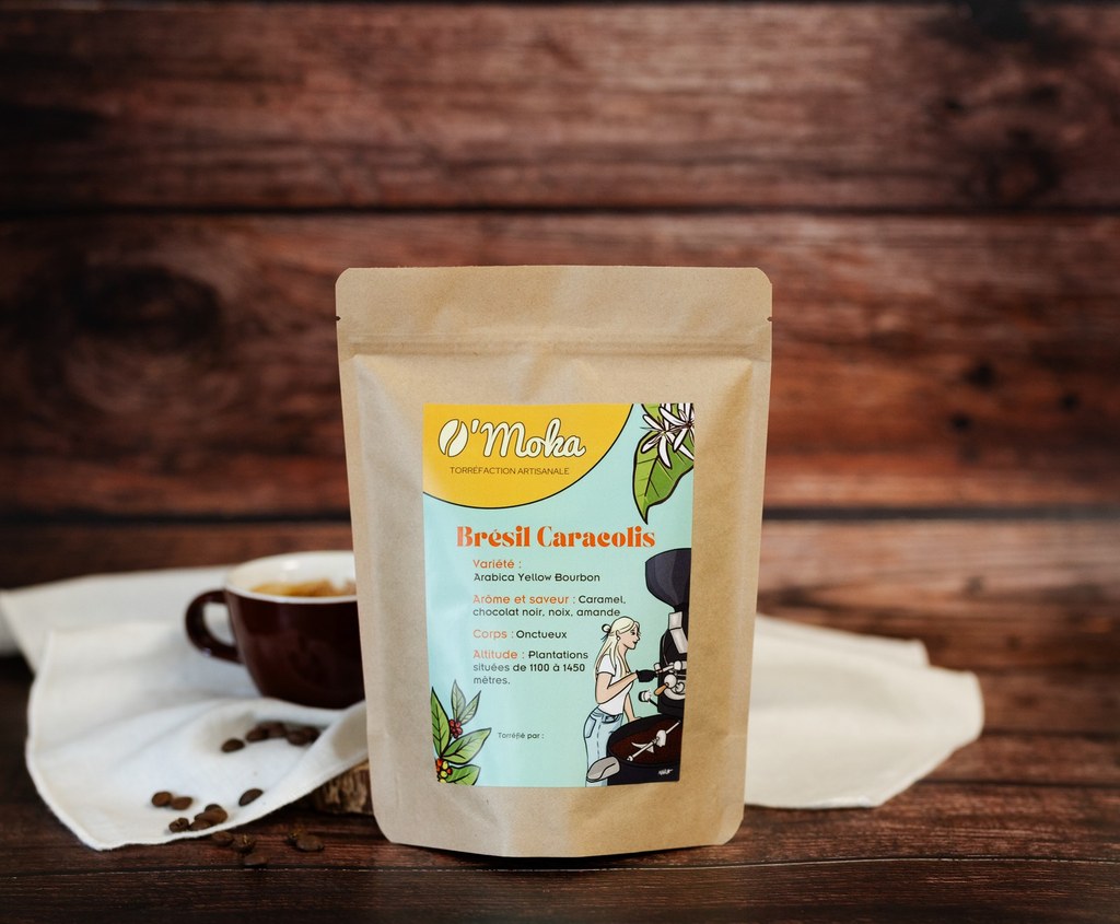 🇧🇷 Café du Brésil Caracoli Yellow Bourbon