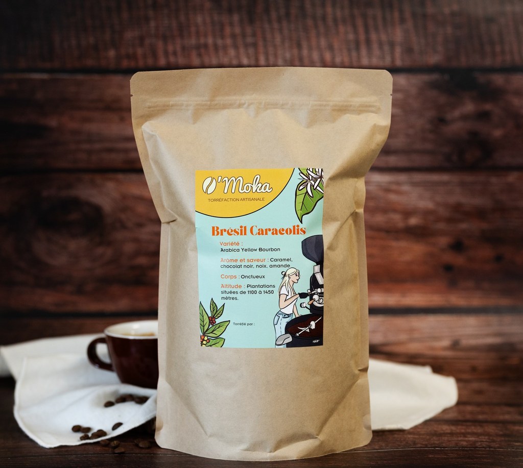 🇧🇷 Café du Brésil Caracoli Yellow Bourbon – Image 3
