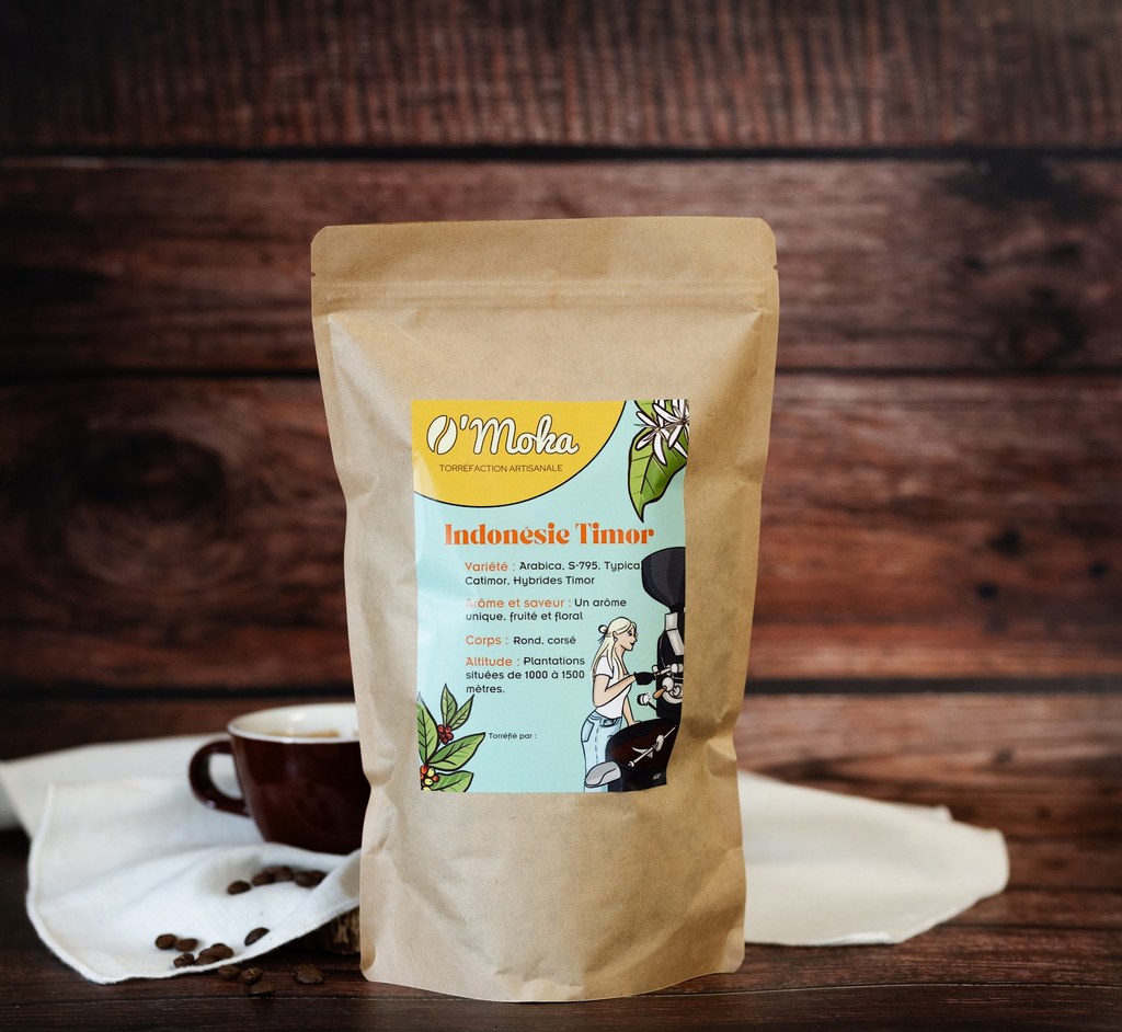 🇮🇩 Café d'Indonésie Timor Semi Lavé – Image 2