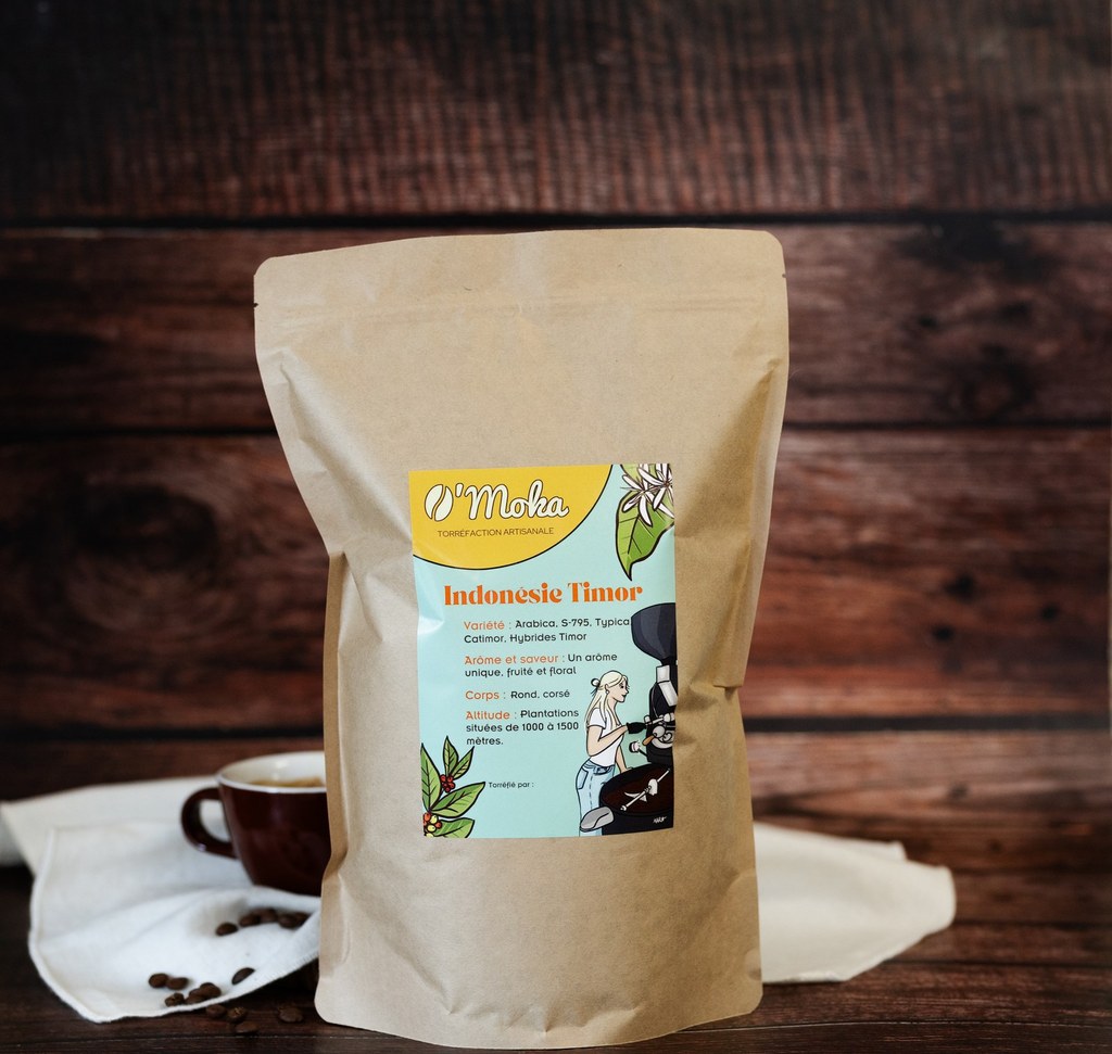 🇮🇩 Café d'Indonésie Timor Semi Lavé – Image 3