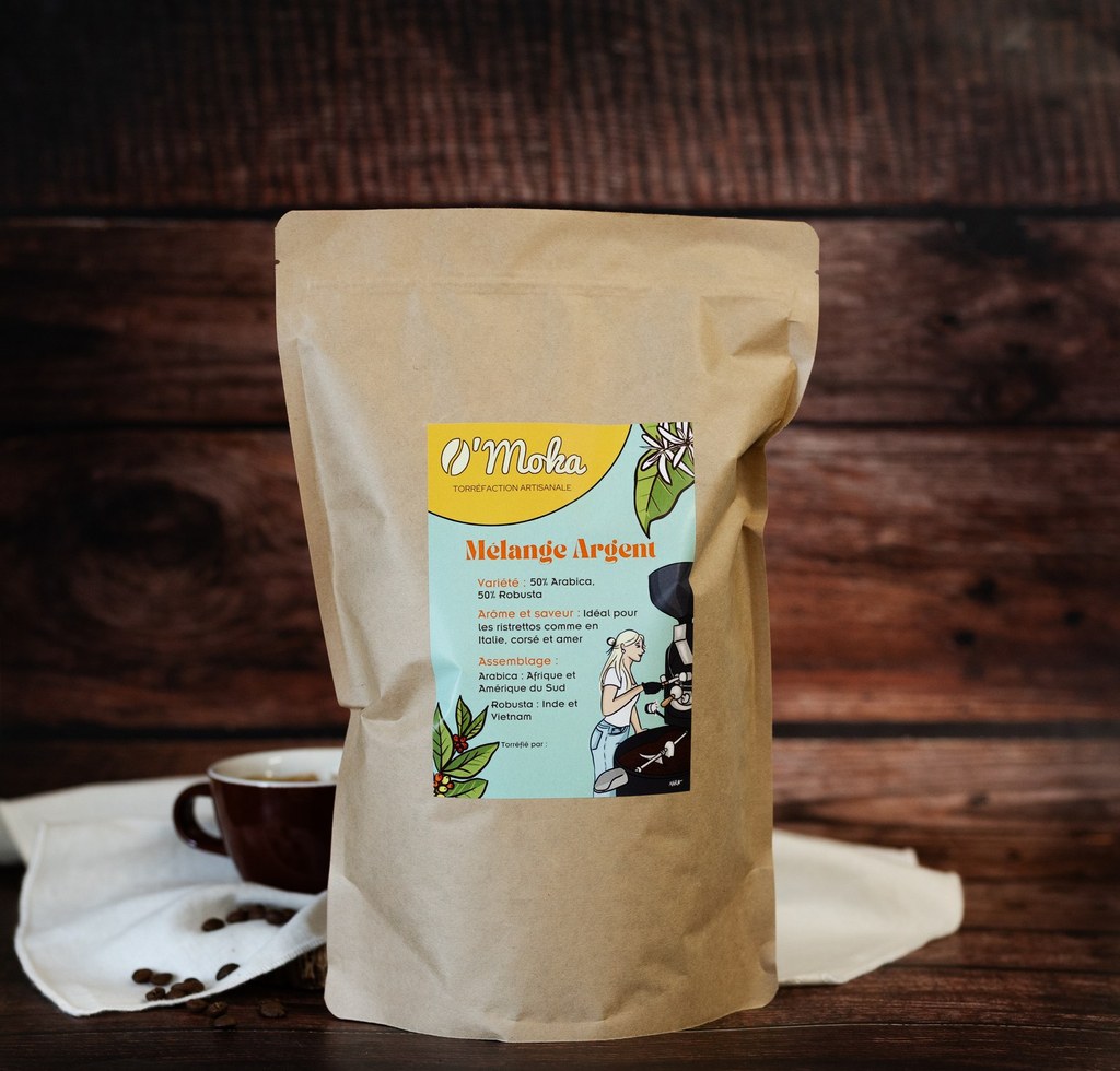 Café - Mélange Argent - 50% Arabica 50% Robusta – Image 3