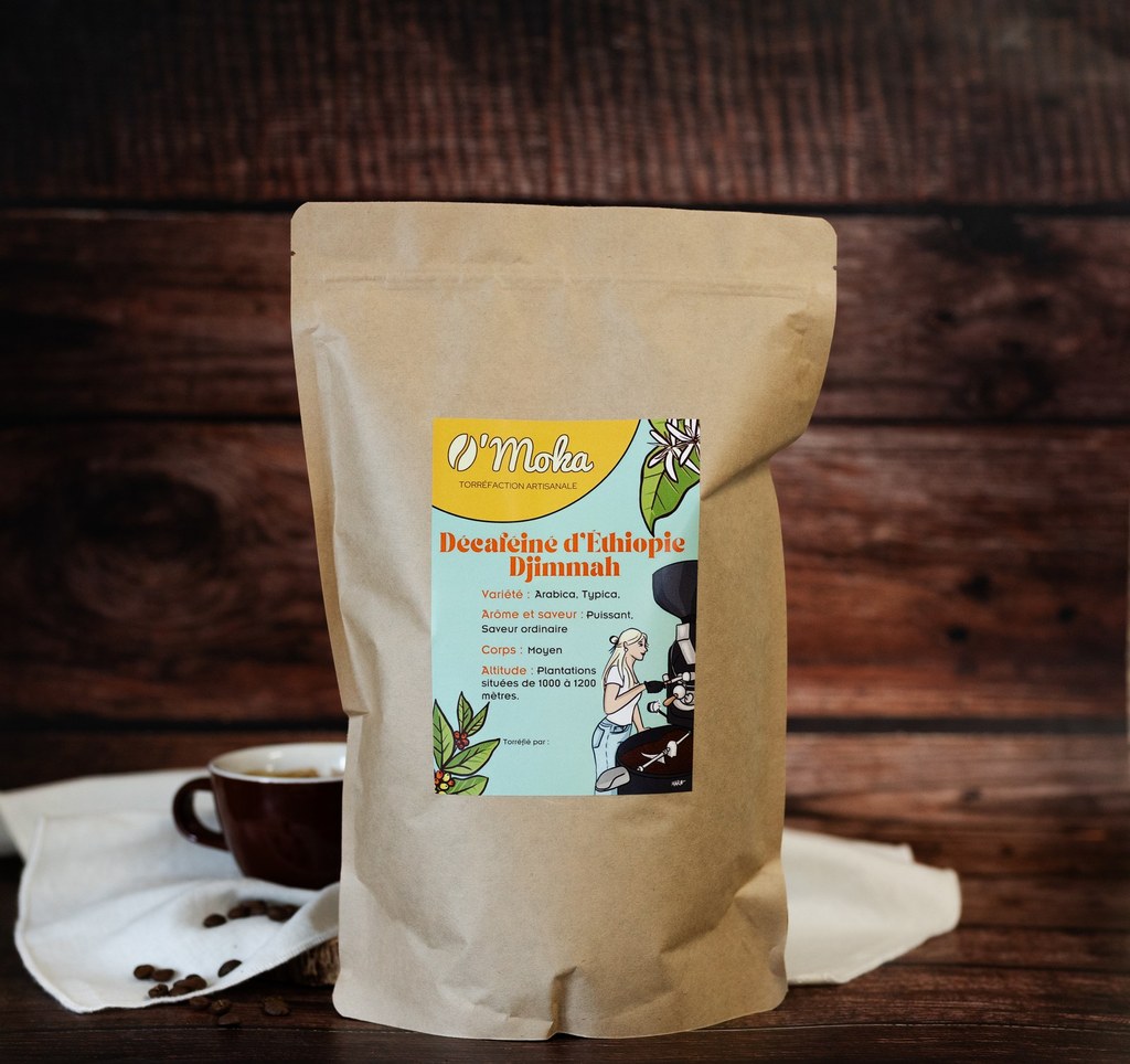 🇪🇹 Café d'Ethiopie Djimmah - Décaféiné – Image 3