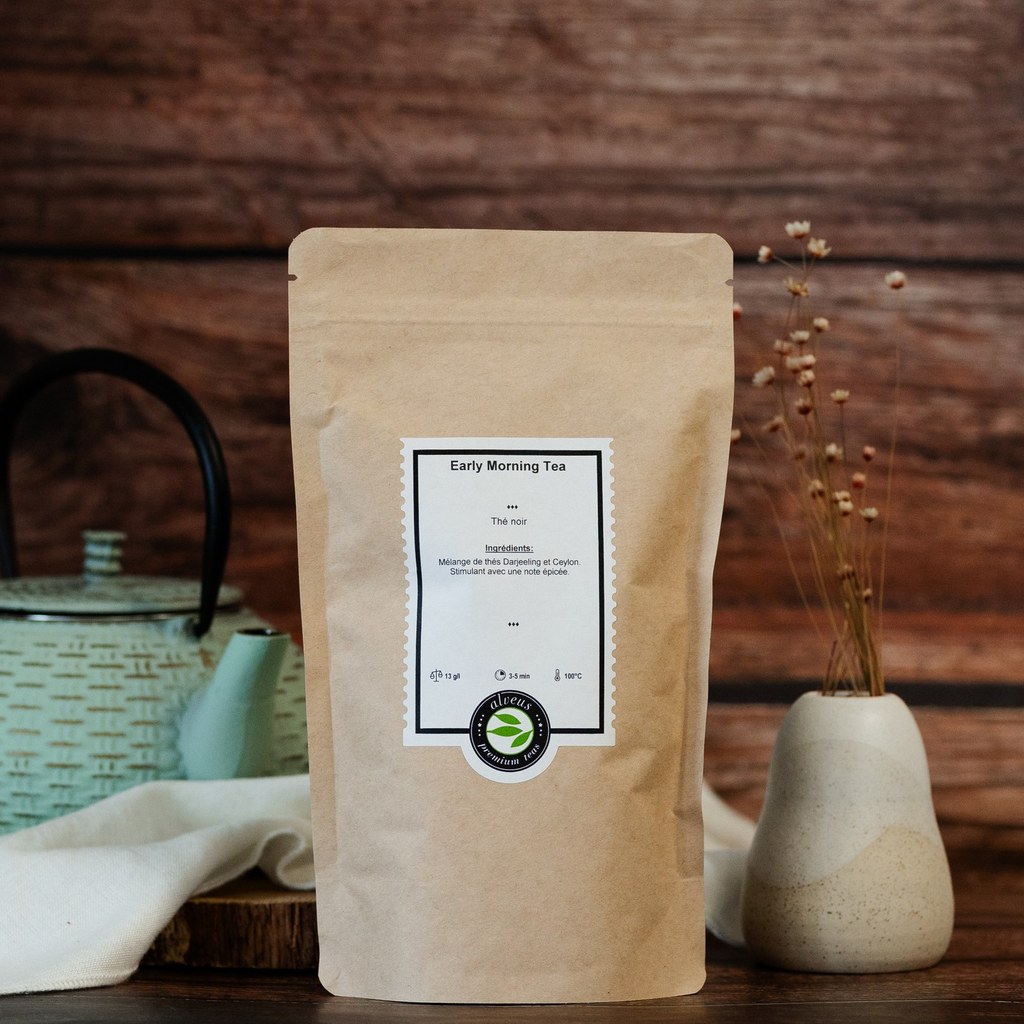 Thé Noir - Early Morning Tea - 100GRS
