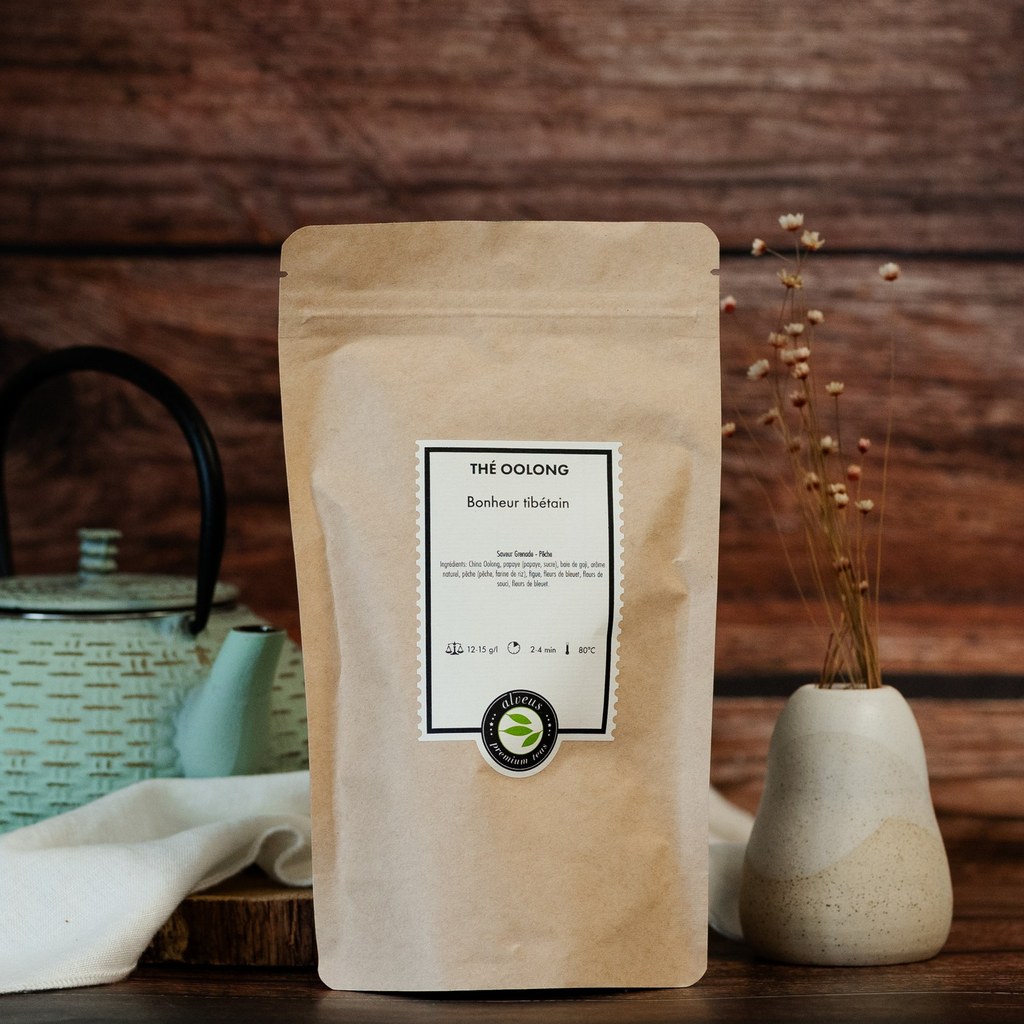 Thé Oolong - Bonheur Tibétain - 100GRS