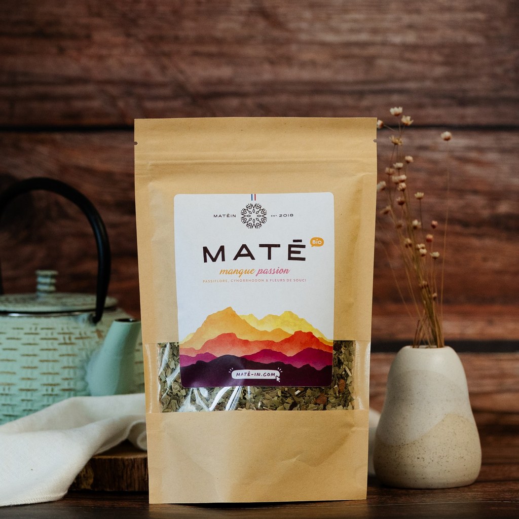 Maté - Mangue Passion bio - 100GRS